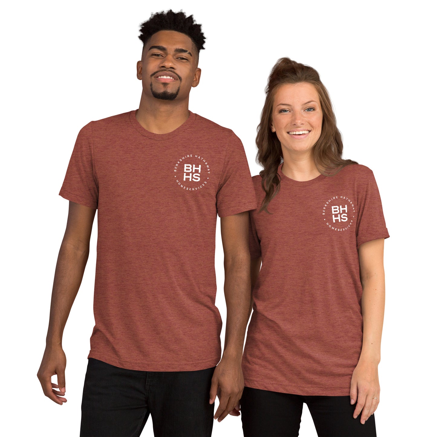 BHHS Florida Properties Group Unisex Short sleeve t-shirt Front and Back Logo