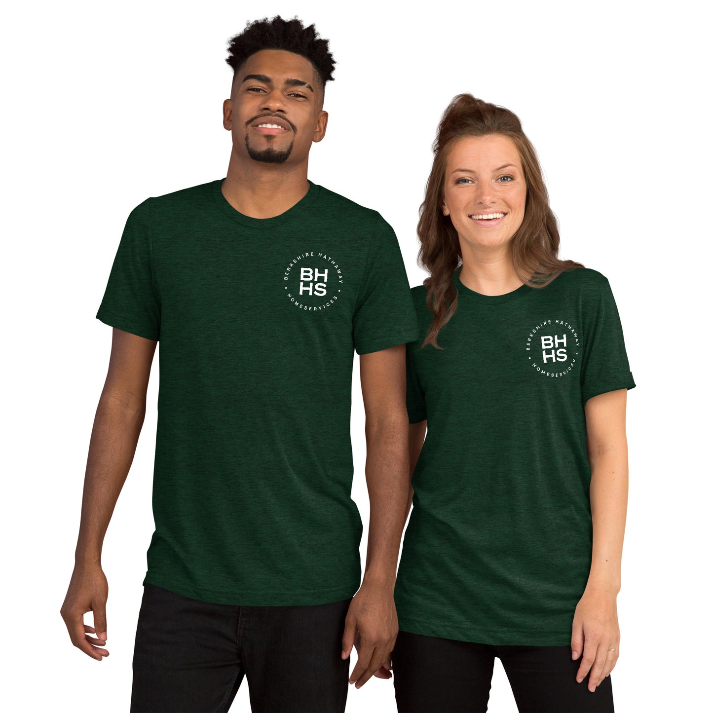 BHHS Florida Properties Group Unisex Short sleeve t-shirt Front and Back Logo
