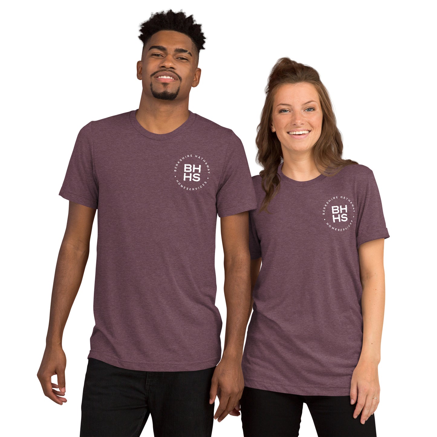 BHHS Florida Properties Group Unisex Short sleeve t-shirt Front and Back Logo