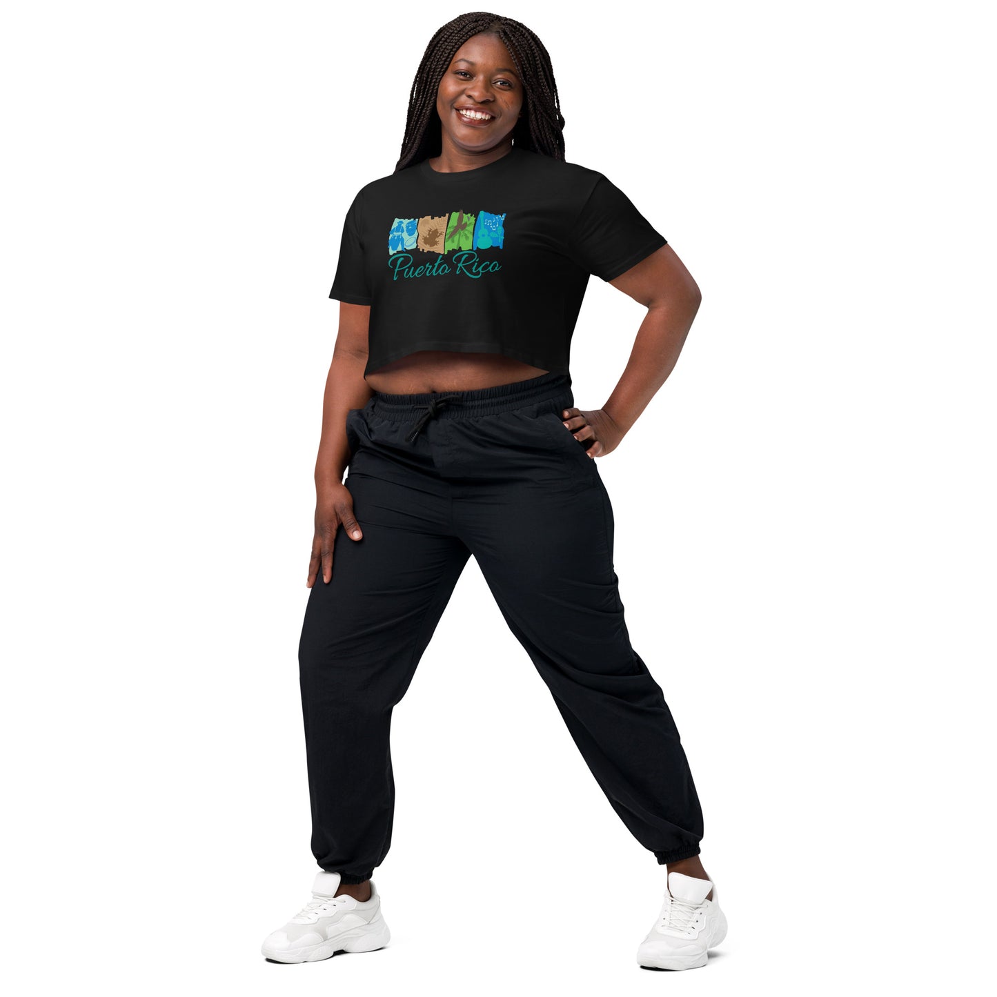Puerto Rico Women’s crop top