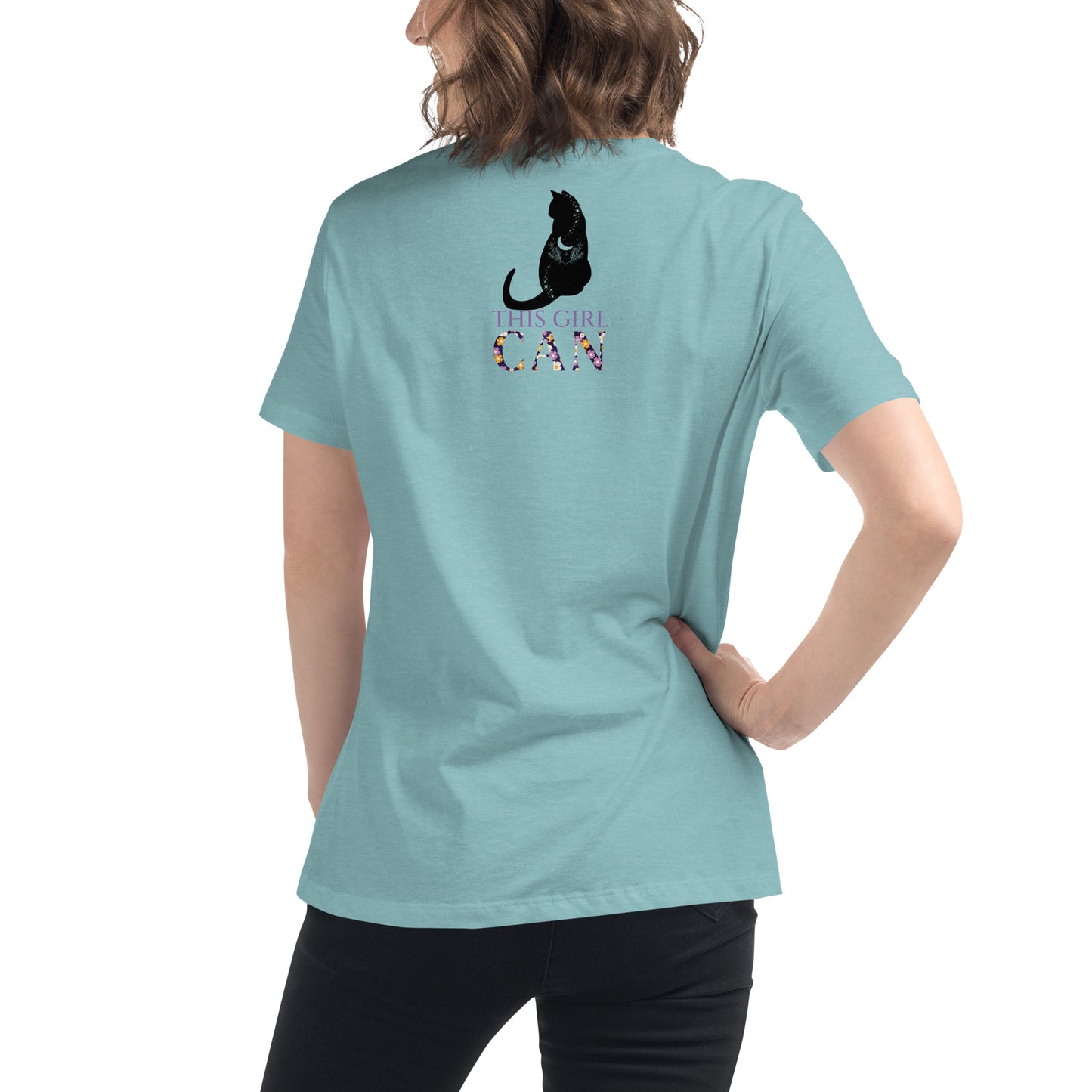 This Girl Can - Mystical Cat Women's Relaxed T-Shirt