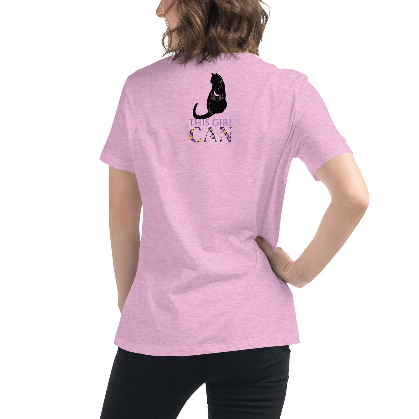 This Girl Can - Mystical Cat Women's Relaxed T-Shirt