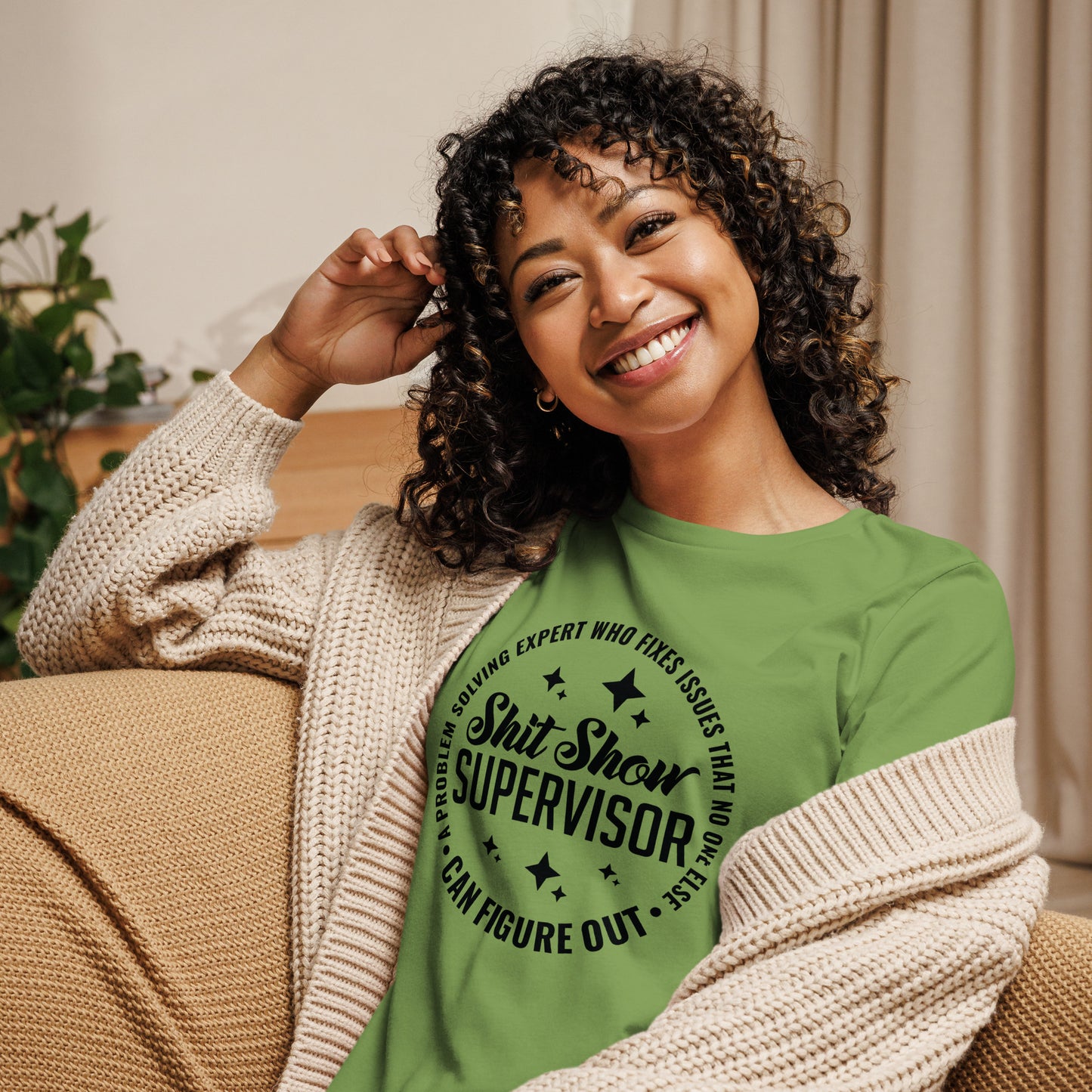 Shit Show Supervisor Women's Relaxed T-Shirt