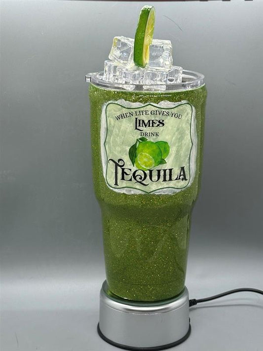Tequila Lime Epoxy Tumbler 30ox
