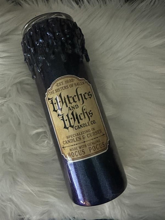 Candle & Curses Epoxy Tumbler 20 Oz