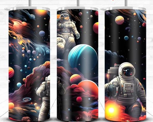 Astronaut Space Tumbler 20oz