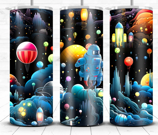 Astronaut Space Tumbler 20oz