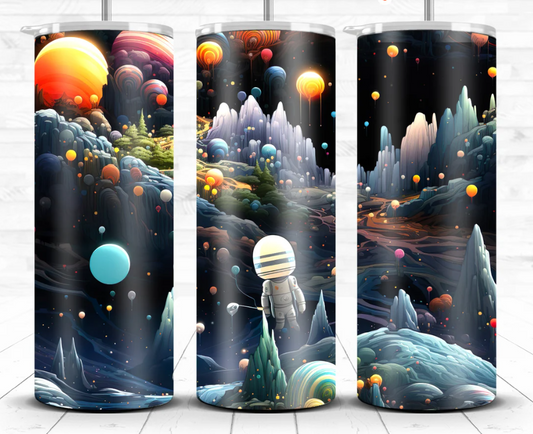 Astronaut Space Tumbler 20oz