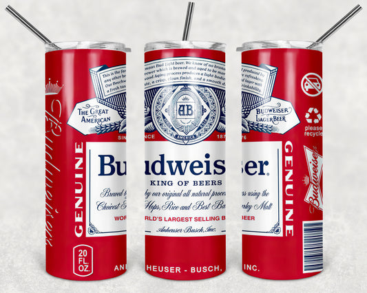 Budweiser Tumbler 20oz