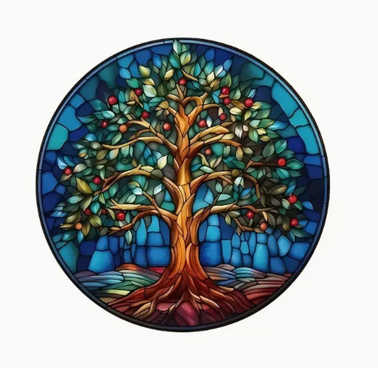 Tree Of Life Blue Sticker / Decal