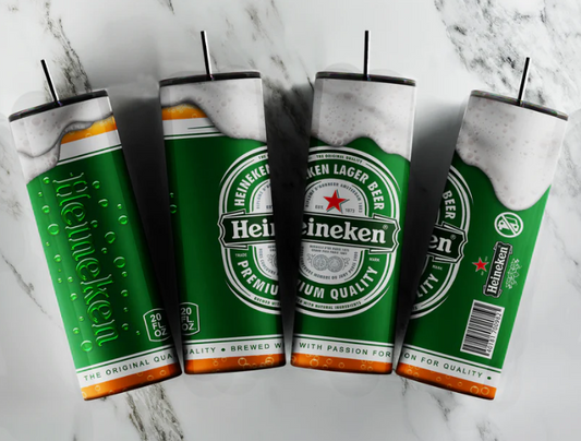 Heineken Beer Tumbler 20oz