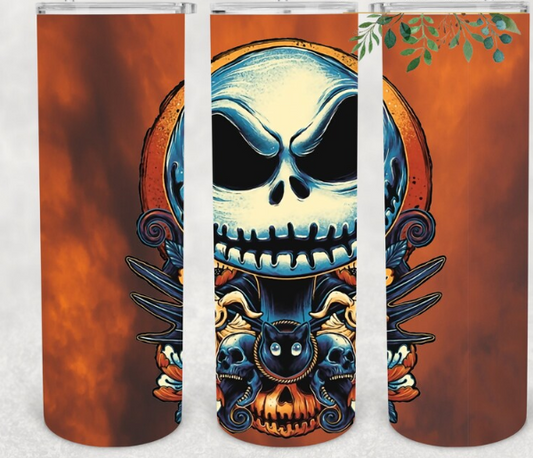 Jack Nightmare Before Christmas Halloween Tumbler 20oz