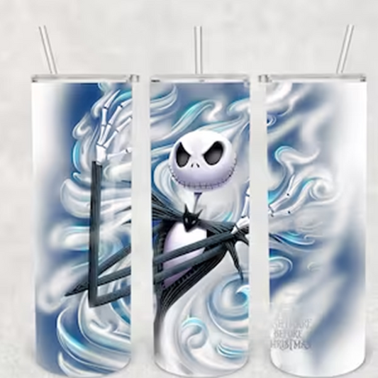 Jack Nightmare Before Christmas Tumbler 20oz