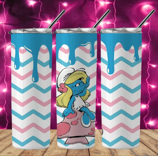 Smurfett Tumbler 20oz