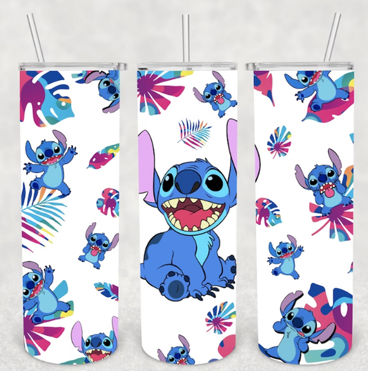 Stitch Aloha Tumbler 20oz