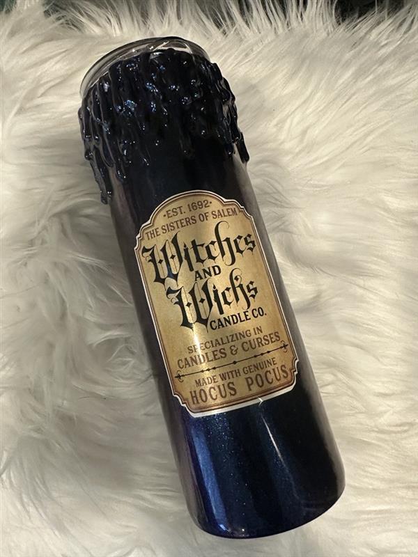 Candle & Curses Epoxy Tumbler 20 Oz