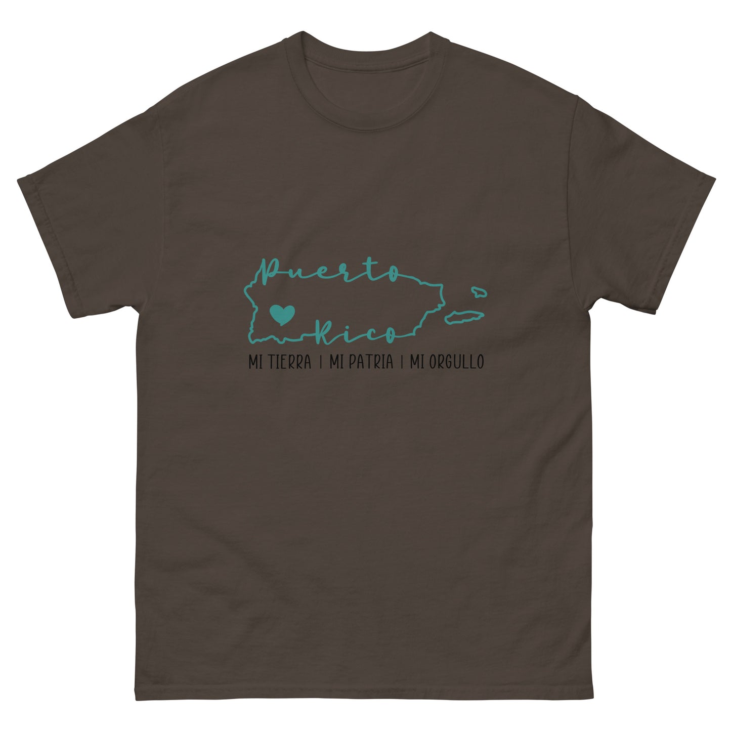 Puerto Rico Mi Orgullo Mi Tierra Unisex classic tee