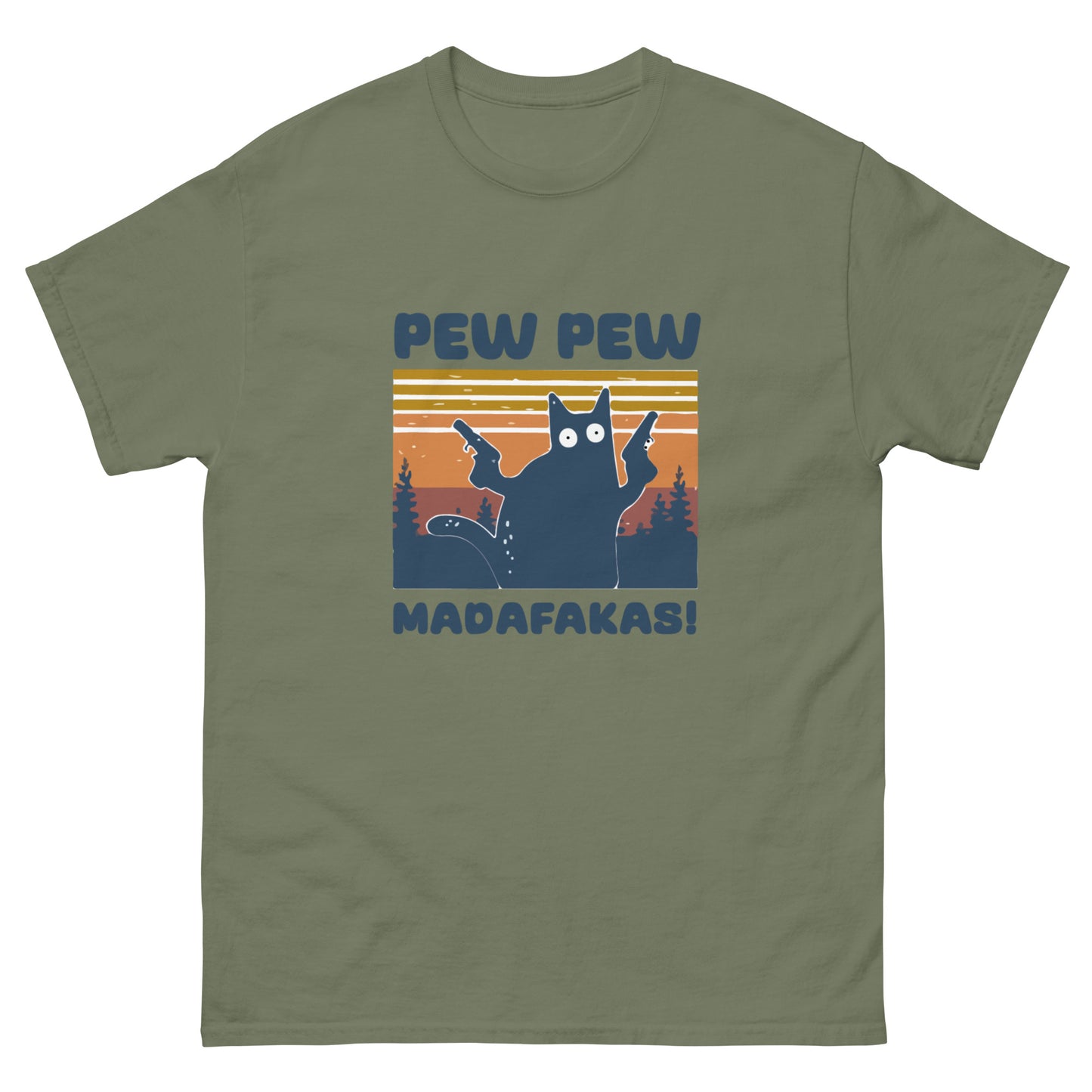 Pew Pew Madafaka Unisex classic tee