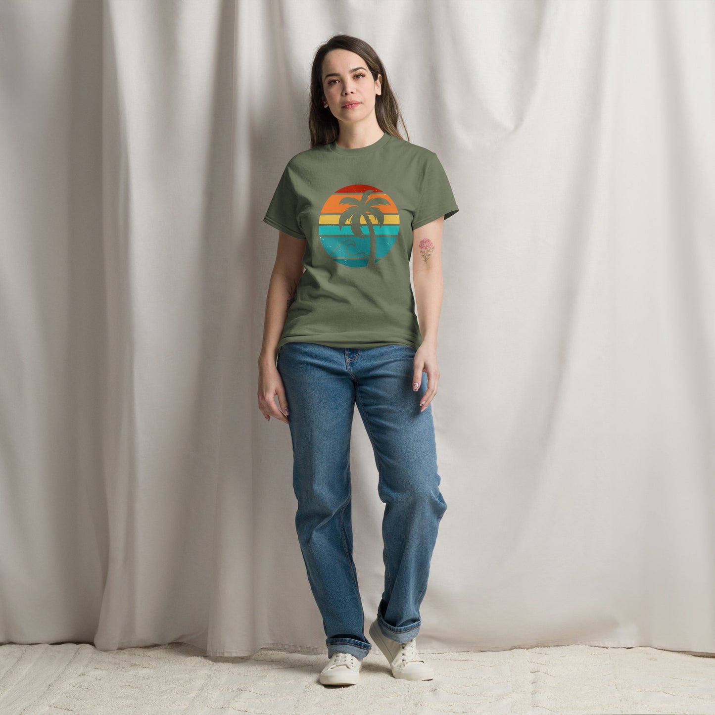 Summer Palm Unisex classic tee