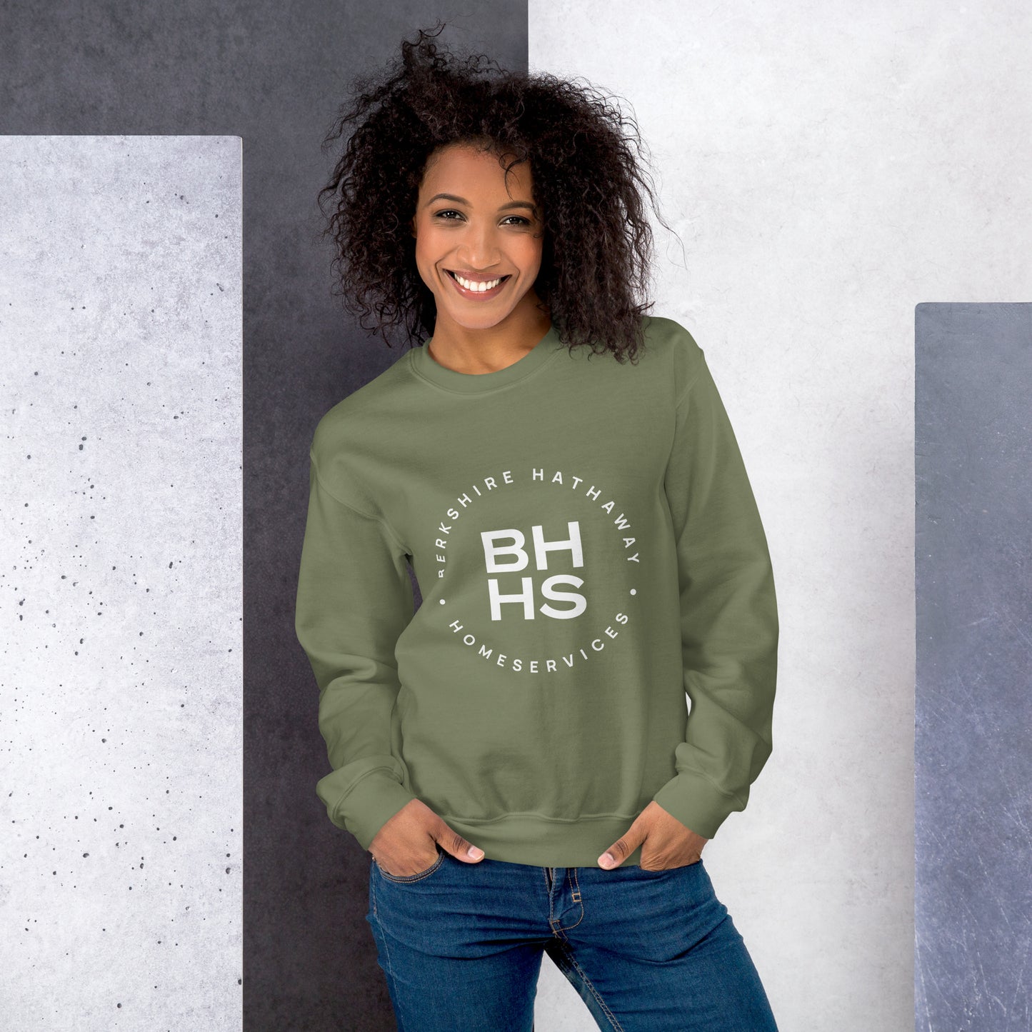 BHHS Unisex Sweatshirt Front Logo