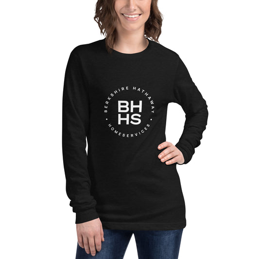 BHHS Unisex Long Sleeve Tee - White Logo
