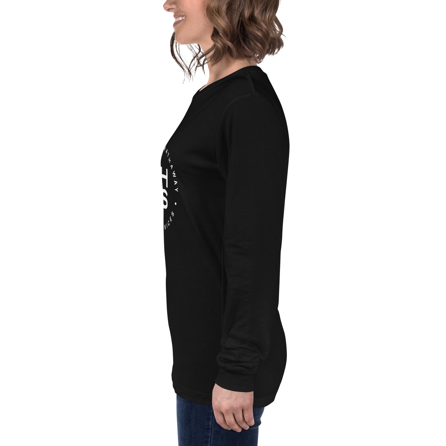 BHHS Unisex Long Sleeve Tee - White Logo