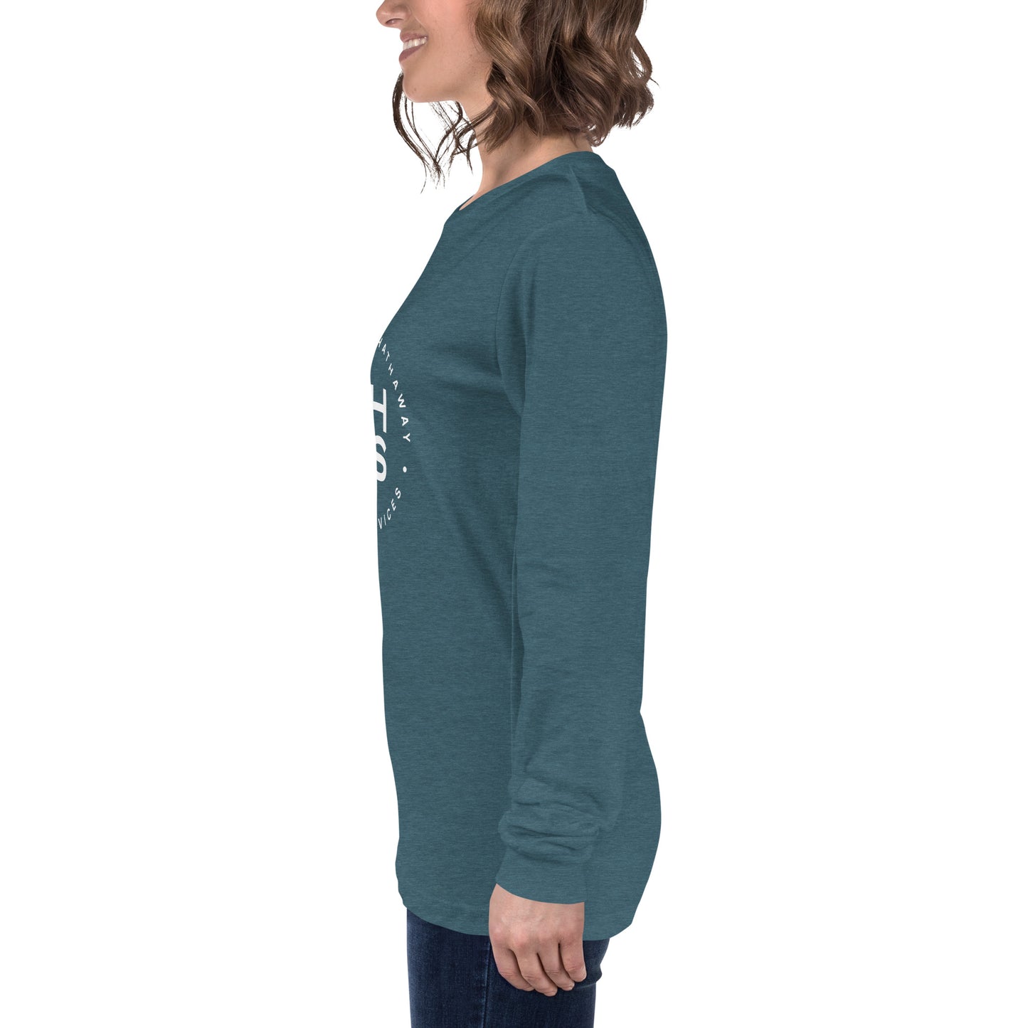 BHHS Unisex Long Sleeve Tee - White Logo