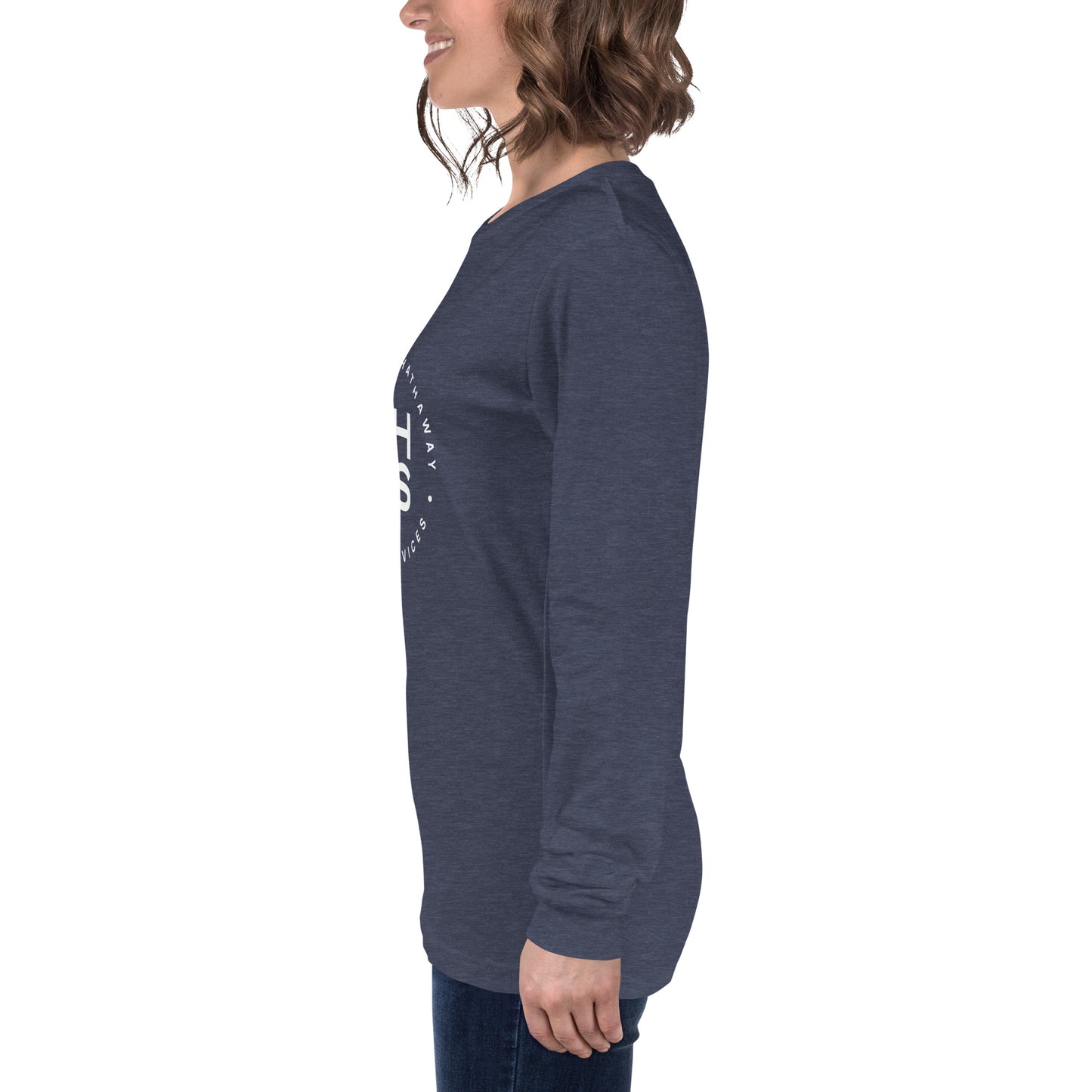 BHHS Unisex Long Sleeve Tee - White Logo