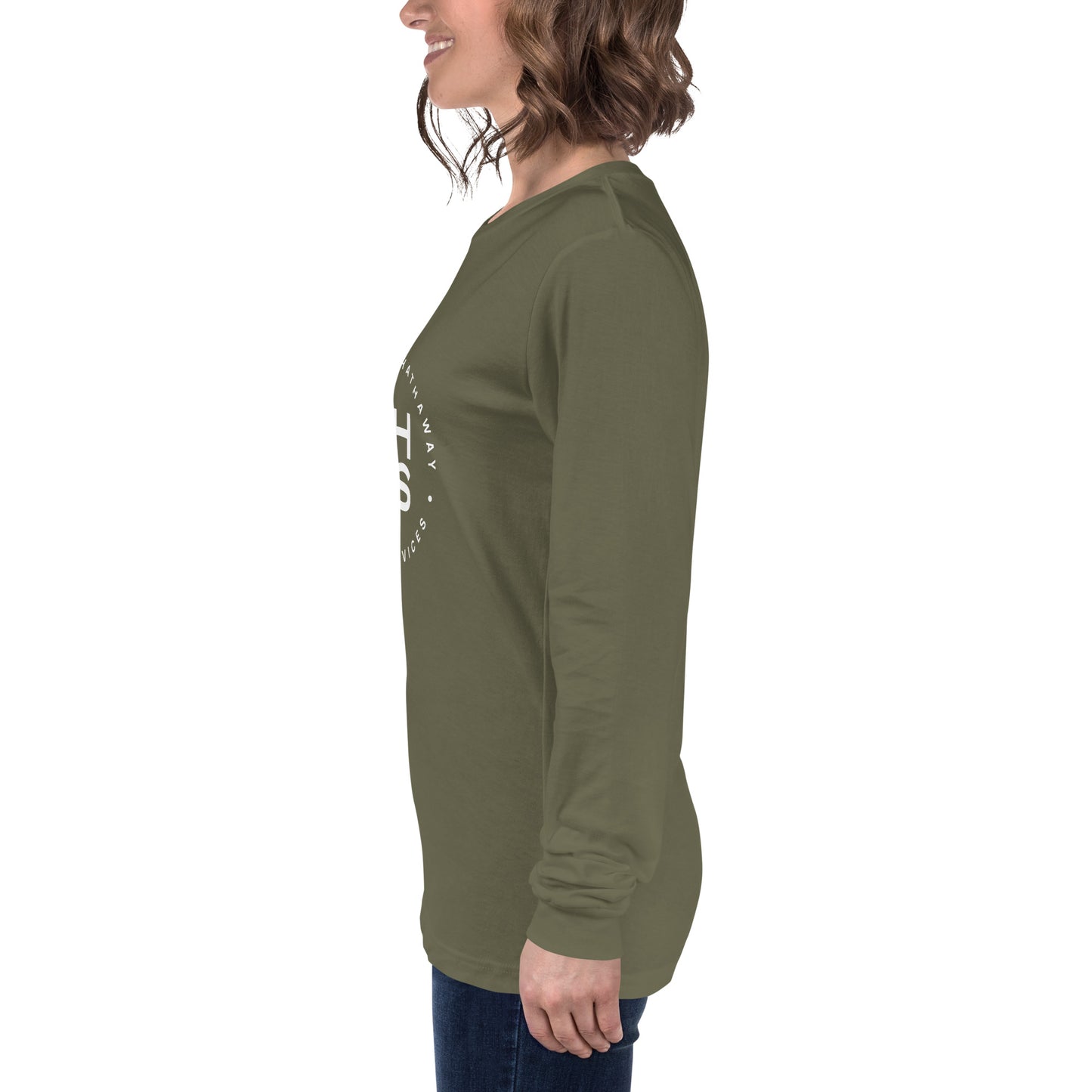 BHHS Unisex Long Sleeve Tee - White Logo