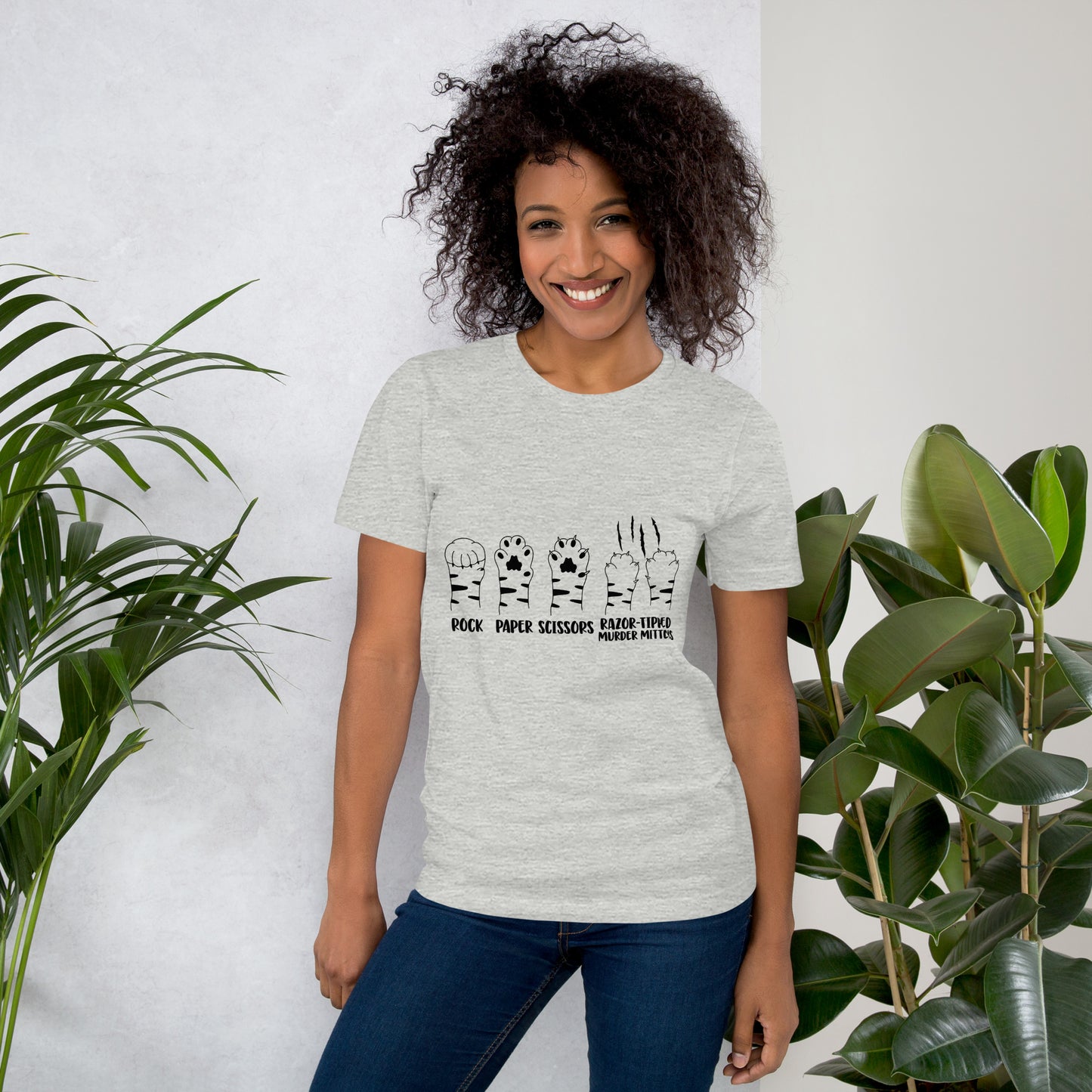 Rock Paper Scissors Unisex t-shirt