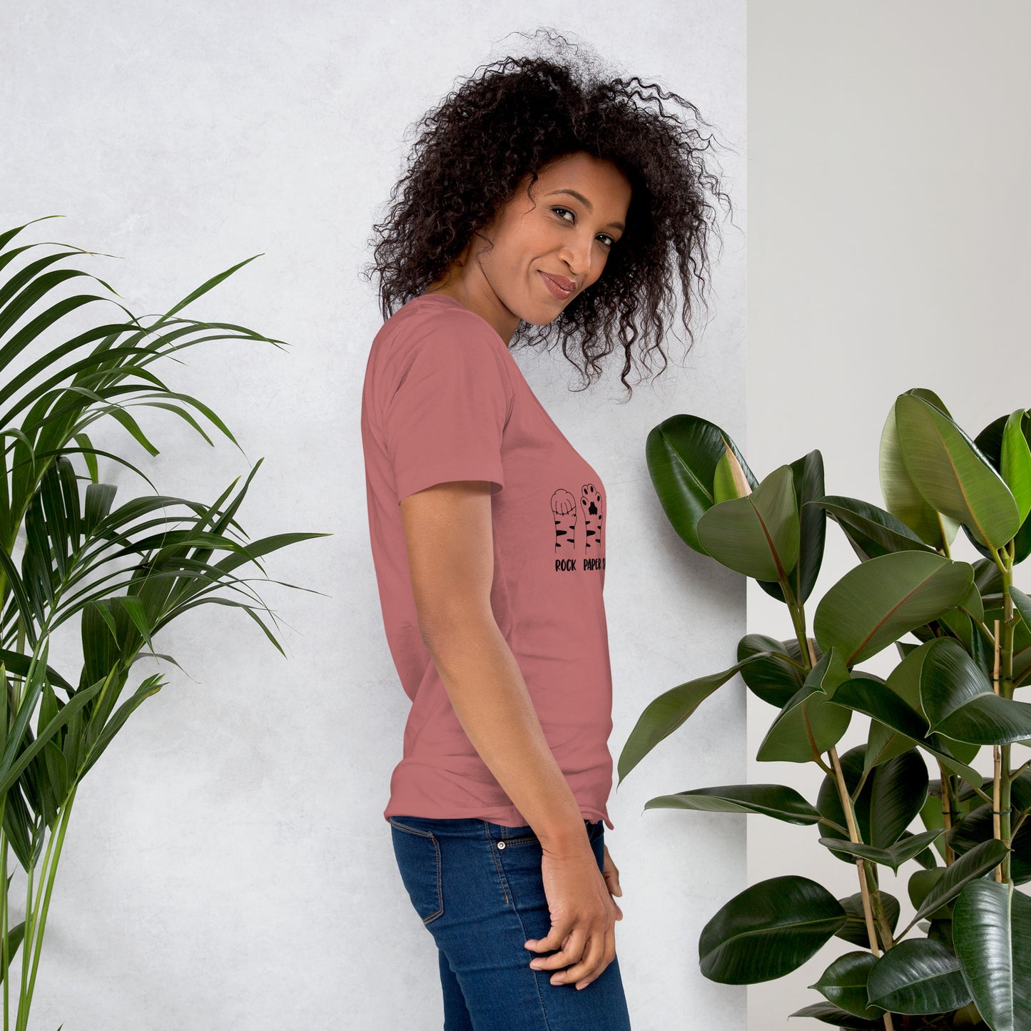 Rock Paper Scissors Unisex t-shirt