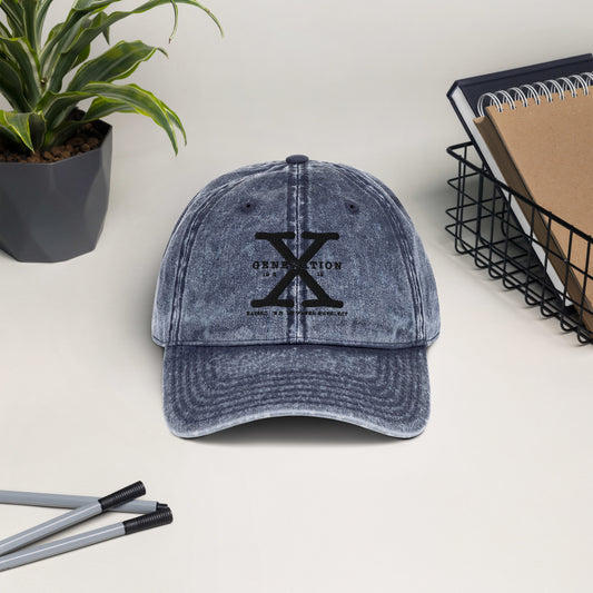 Gen X Vintage Cotton Cap