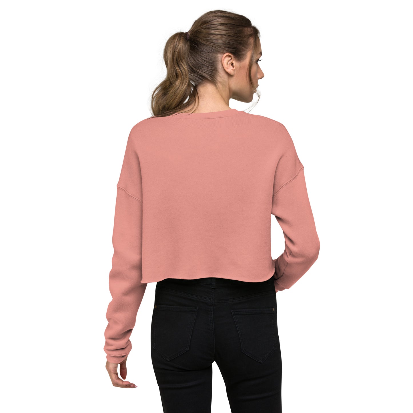 Rock Paper Scissors Razor Crop Sweatshirt