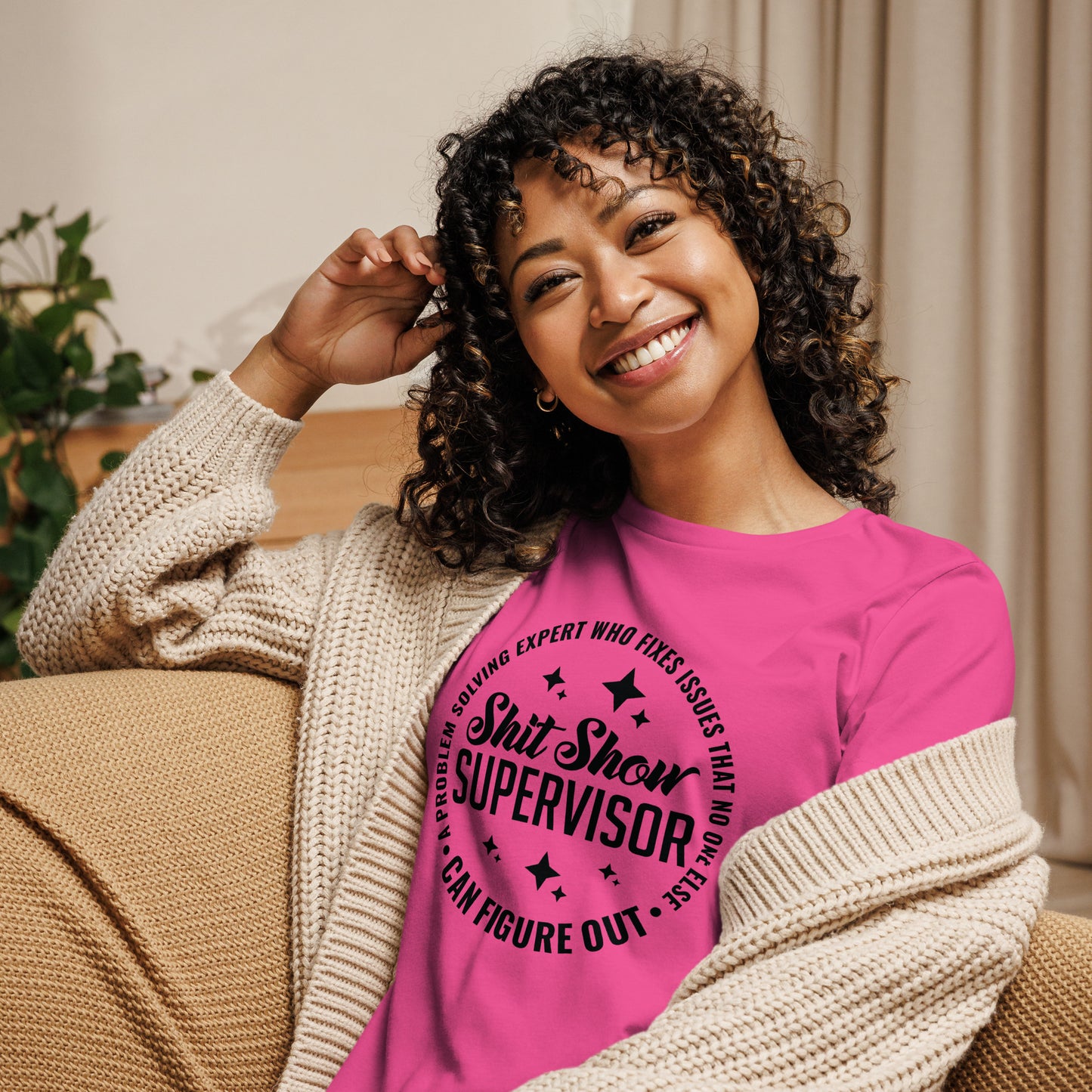 Shit Show Supervisor Women's Relaxed T-Shirt