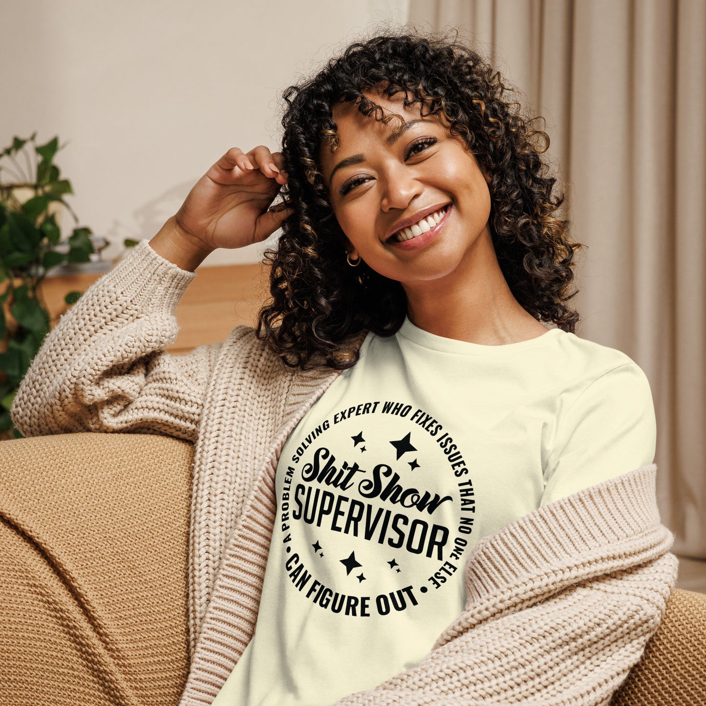 Shit Show Supervisor Women's Relaxed T-Shirt
