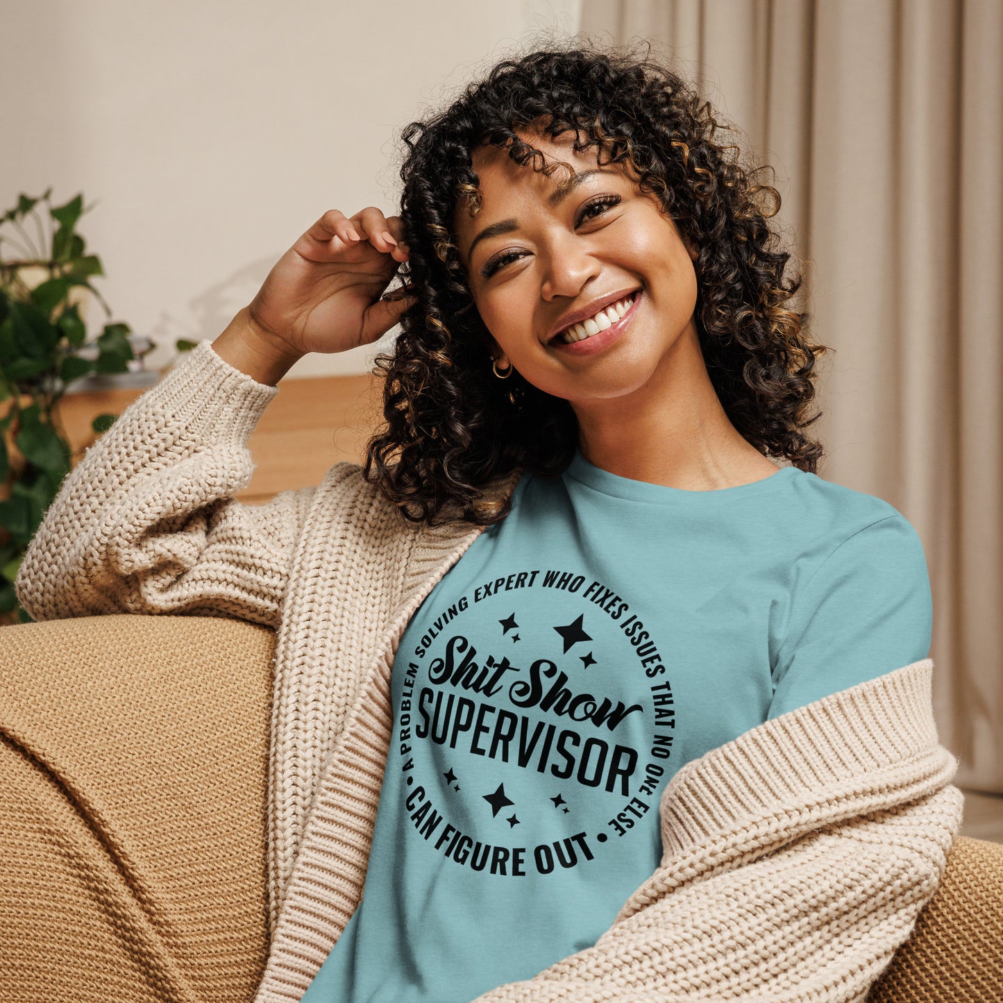 Shit Show Supervisor Women's Relaxed T-Shirt
