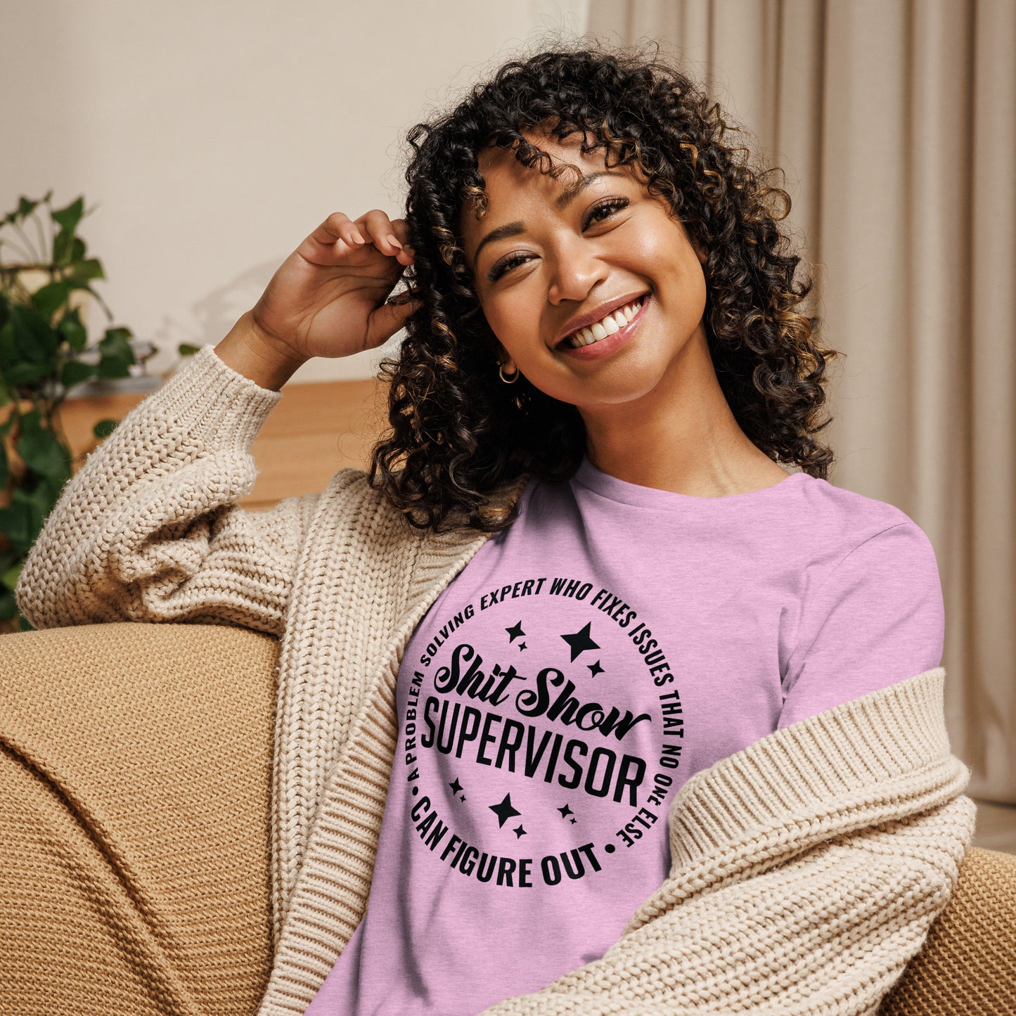 Shit Show Supervisor Women's Relaxed T-Shirt