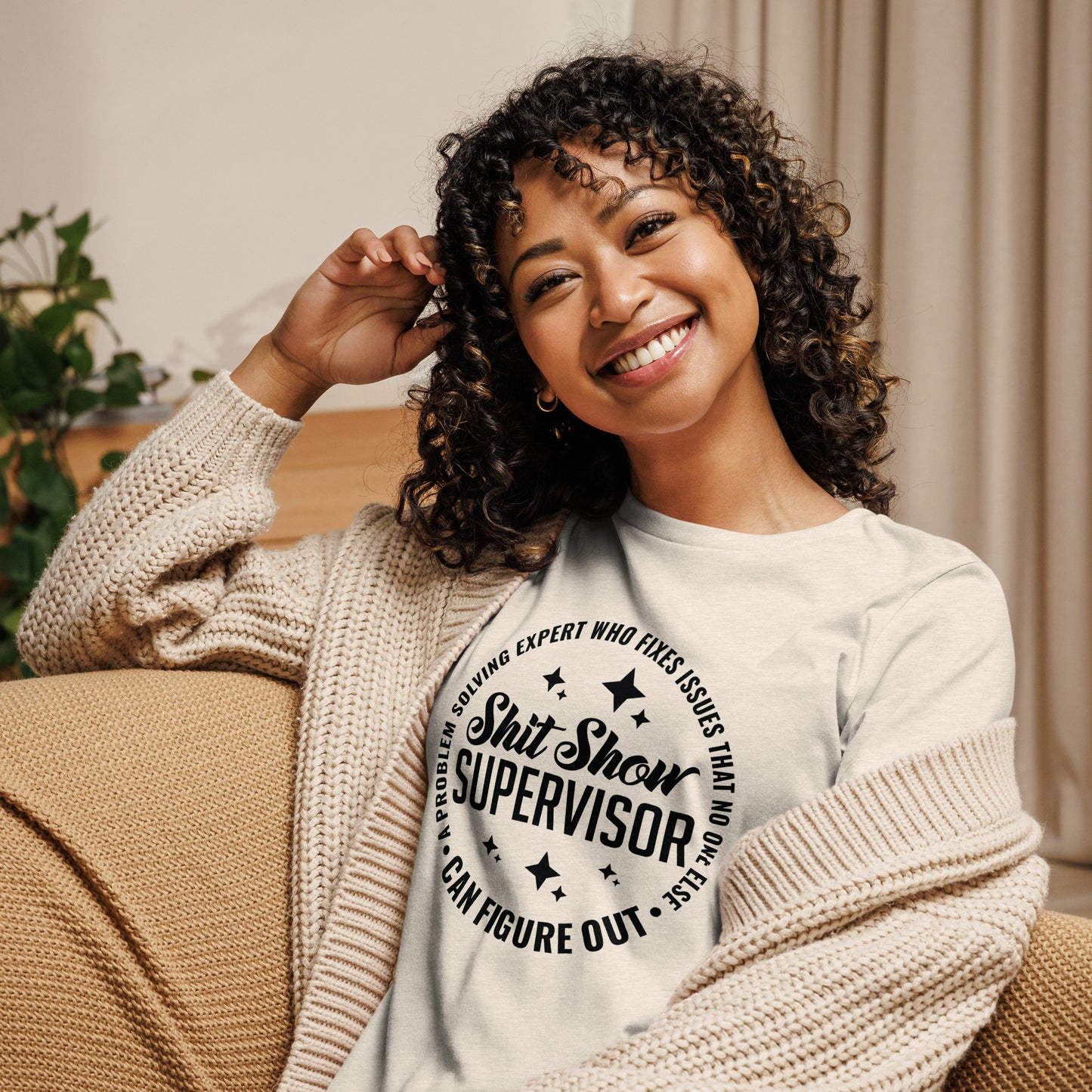 Shit Show Supervisor Women's Relaxed T-Shirt