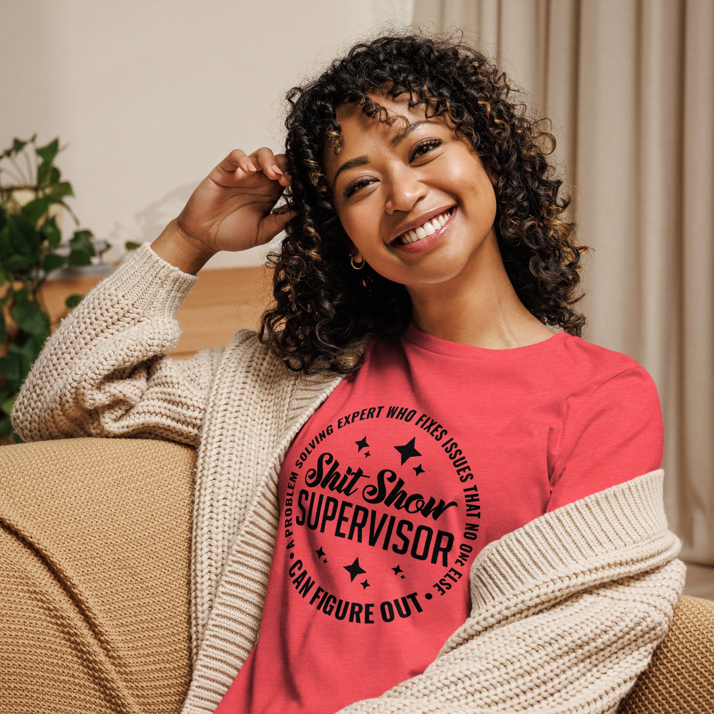 Shit Show Supervisor Women's Relaxed T-Shirt