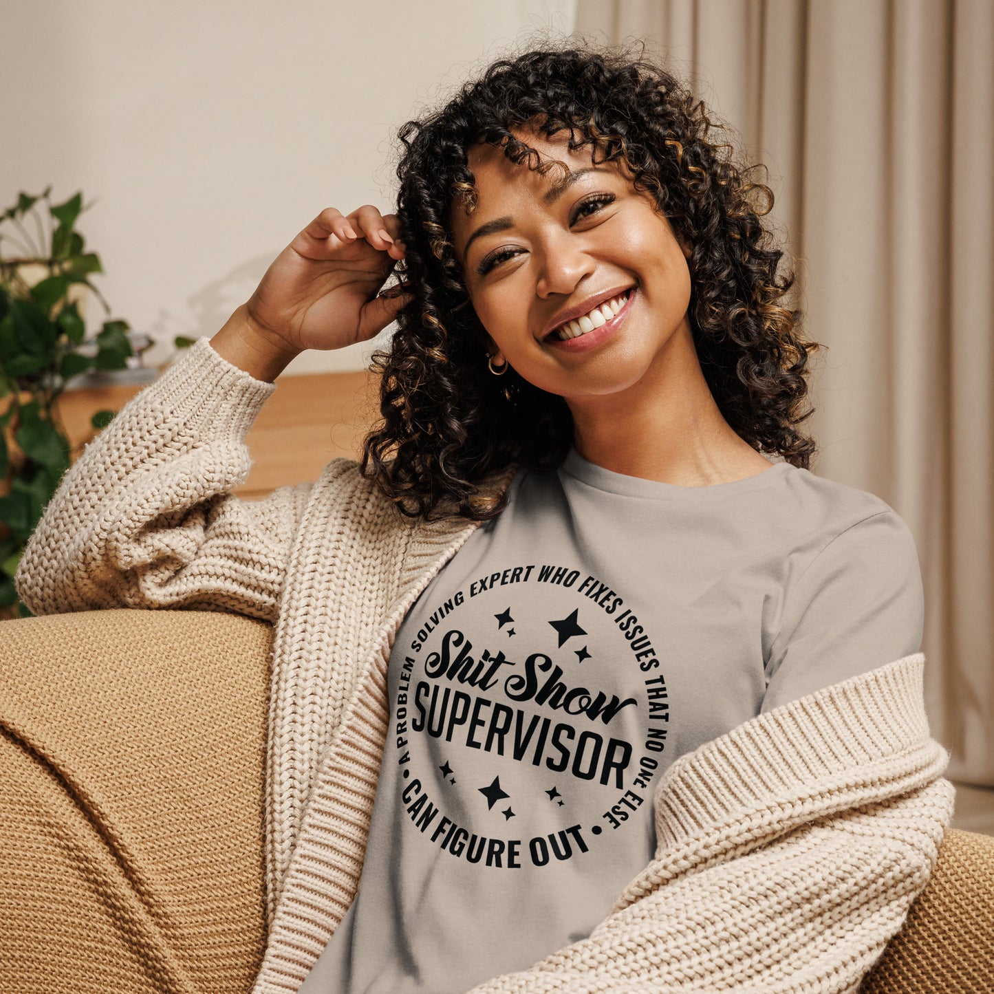 Shit Show Supervisor Women's Relaxed T-Shirt