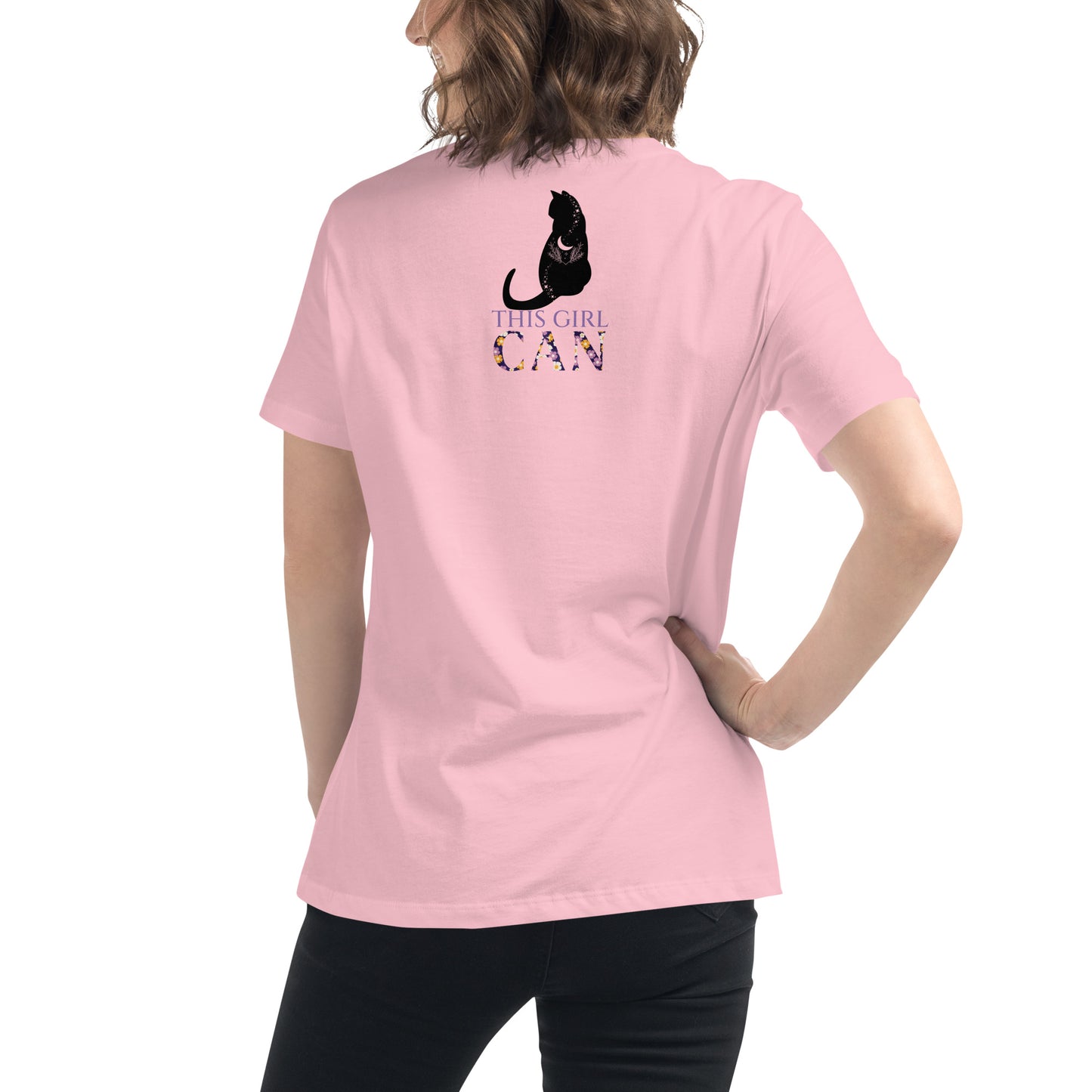 This Girl Can - Mystical Cat Women's Relaxed T-Shirt