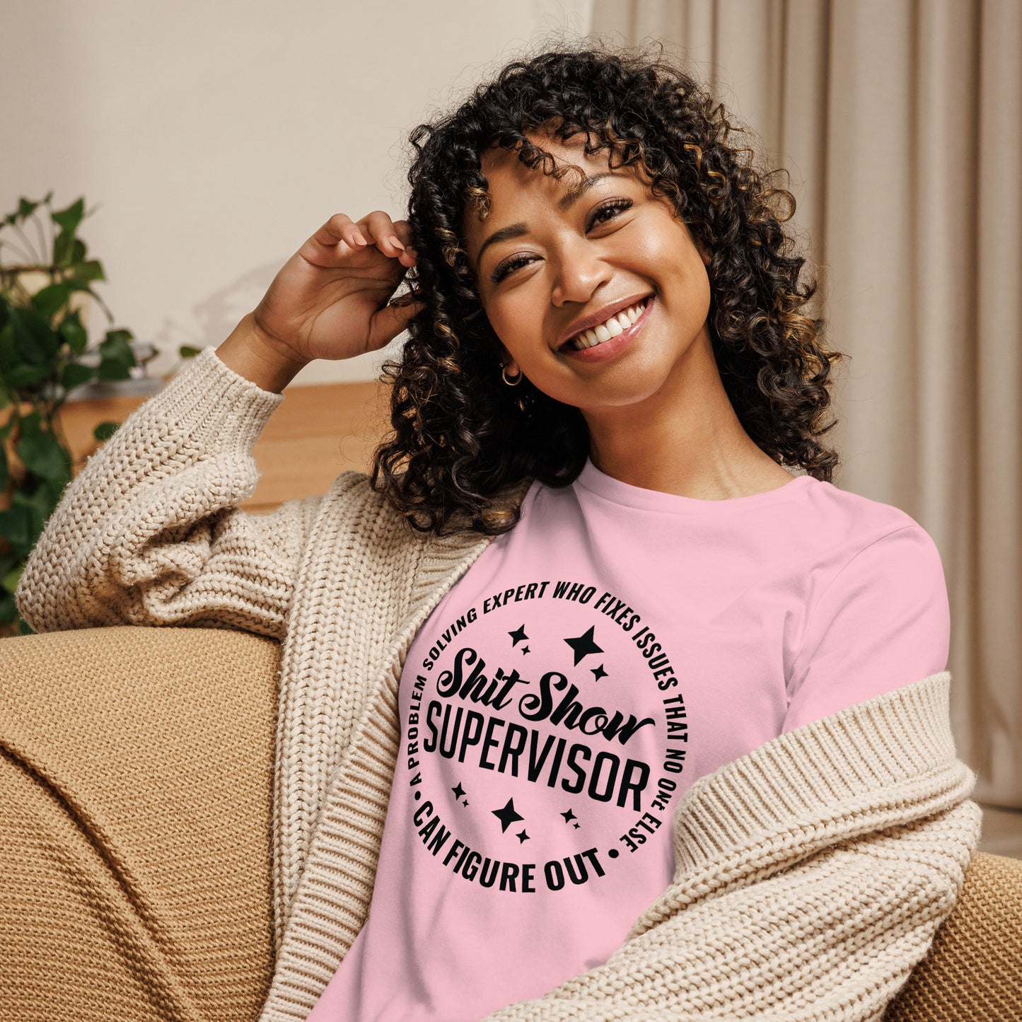 Shit Show Supervisor Women's Relaxed T-Shirt